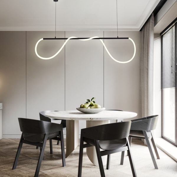 Σύγχρονος πεντάλ με LED, 150cm, ρυθμιζόμενη θερμοκρασία χρώματος DM-RF1.5M-PE