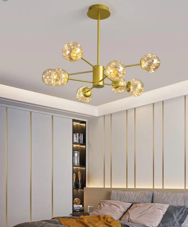 Φωτιστικό LED Licurici 55W, 94CM, 3000K - Σύγχρονος Σχεδιασμός DM-G3390/4+4