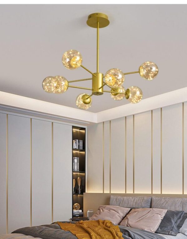 Φωτιστικό LED Licurici 40W, 94CM, 3000K - Σύγχρονος Σχεδιασμός DM-G3390/3+3