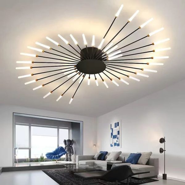 Φωτιστικό οροφής Luxury DM-G4003/28 G4 LED Μαύρο