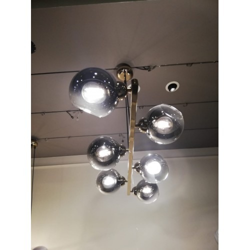 Κρεμαστό Φωτιστικό Titan Κομψό E27 x 6, DM-MX401/6 - Σύγχρονος Σχεδιασμός και Εντυπωσιακός Φωτισμός για Κάθε Χώρο