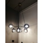 Κρεμαστό Φωτιστικό Titan Κομψό E27 x 6, DM-MX401/6 - Σύγχρονος Σχεδιασμός και Εντυπωσιακός Φωτισμός για Κάθε Χώρο