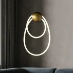 Εφαρμόστε το LED Φωτιστικό DM Living, Μοντέλο R9157/1, Χρυσό/Λευκό - Πρακτική και Κομψή Λύση με 3 Λειτουργίες Φωτισμού για Εσωτερικούς Χώρους.