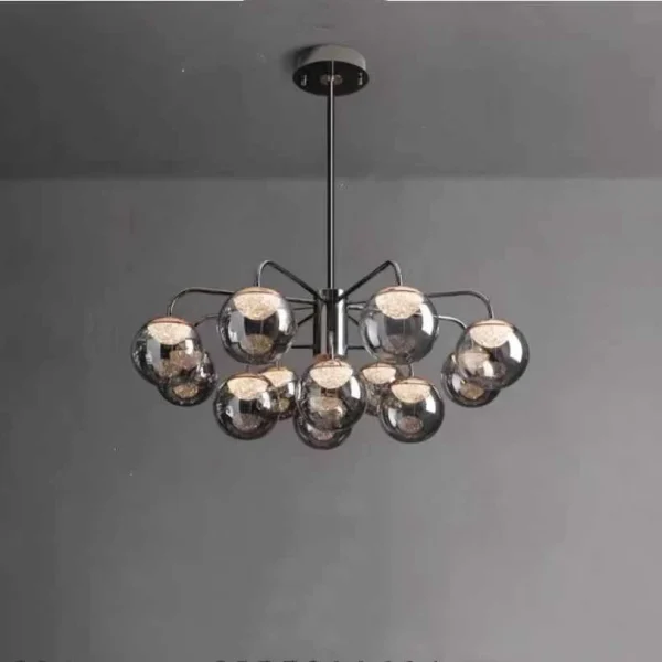 Κομψή Φωτιστική Πηγή DM Living, Μοντέλο DM5970-12, Χρωματισμένος Σχεδιασμός Με 12 Πηγές E27 - Ιδανικό Για Εκλεπτυσμένους Χώρους