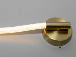 Εφαρμόστε το LED Premium DM Living, Μοντέλο R9158/1, Χρυσό/Λευκό - Μοντέρνος Σχεδιασμός Με 3 Επιλογές Φωτισμού Και Υψηλή Απόδοση.