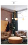 Κρεμαστό φωτιστικό DM Living Premium, Μοντέλο DM5967-8, Με Κομψές Κουμπώσεις - Σύγχρονος Φωτισμός Με 8 X G9, Ιδανικός Για Χώρους Υψηλής Κλάσης