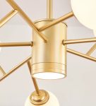 Κρεμαστό φωτιστικό DM Living Κομψό, Μοντέλο DM5965-15, Με Καπέλα - Εκλεπτυσμένος Φωτισμός Με 15 X G9, Ιδανικό Για Πολυτελή Εσωτερικά.