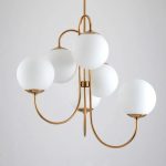 Κρεμαστό φωτιστικό DM Living Exclusive, Μοντέλο DM5968-6, Με Λεπτομερή Καπέλα - Χρυσός Σχεδιασμός, 6 X E27, Ιδανικό Για Σαλόνια Ή Πολυτελείς Δωμάτια