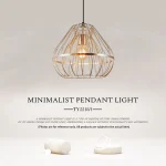 Κρεμαστό Φωτιστικό DM Living Αποκλειστικό, Μοντέλο DM5665-1 Με Χρυσό Φινίρισμα - Ρυθμιζόμενος Φωτισμός, Ιδανικό για Υπνοδωμάτια ή Σαλόνια Υψηλής Ποιότητας
