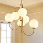 Κρεμαστό φωτιστικό DM Living Exclusive, Μοντέλο DM5968-6, Με Λεπτομερή Καπέλα - Χρυσός Σχεδιασμός, 6 X E27, Ιδανικό Για Σαλόνια Ή Πολυτελείς Δωμάτια